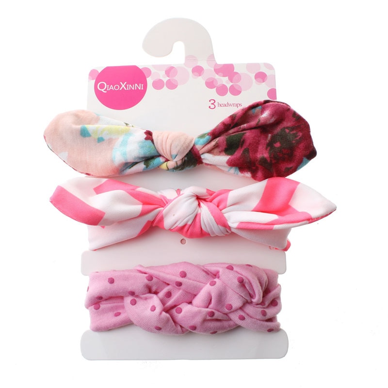 Baby Hair Bows Headband 3PC Set